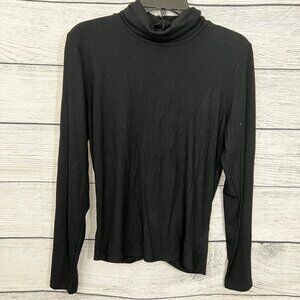 NWT Joe's Jeans Harriette Ribbed Knit Knot Back Turtleneck Size L